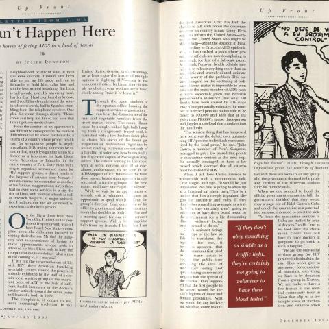 POZ Magazine, December 1994-January 1995