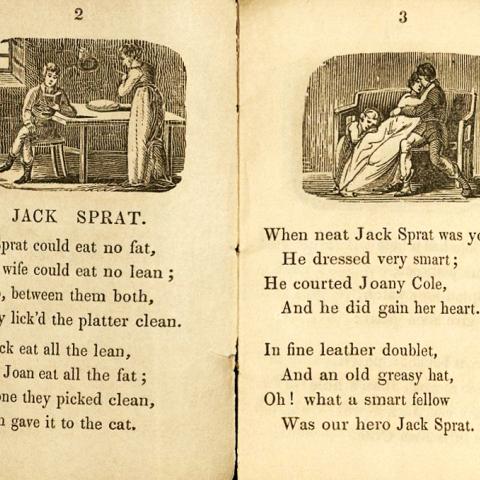 The Life of Jack Sprat, in Chapbooks: A Collection, 1700z