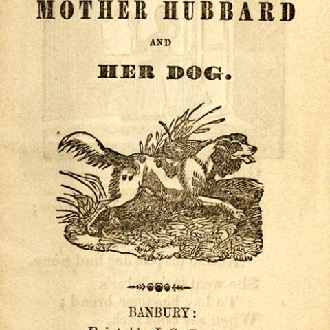 Old Mother Hubbard and Her Dog, , in Chapbooks: A Collection, 1700z