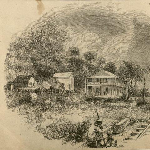 "Quarters of Nims 2nd Massachusetts Battery