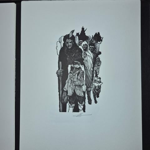 The Trail of Tears, from Barry Moser’s Gold Rush, NE1112.M6 A67 1985