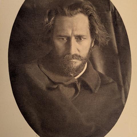 Photograph of writer Leonid Andreyev, undated
