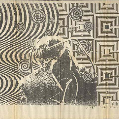 HOMOCORE Bad Poetry Issue #5 1/2 back of page one, HQ76 .H6678