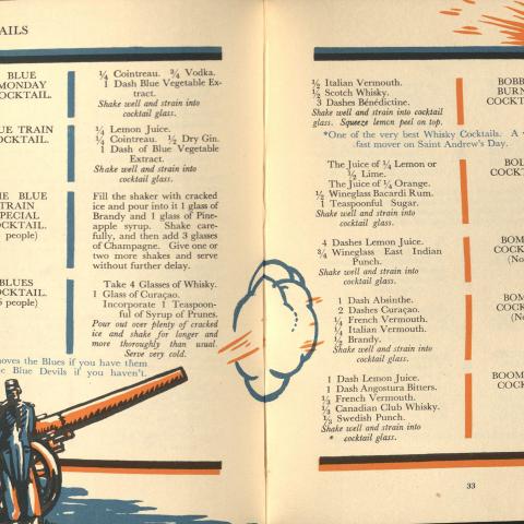 Cocktail recipes, Savoy Cocktail Book
