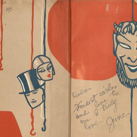 End papers, Savoy Cocktail Book