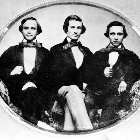Sepulveda Brothers and Antonio Yorba, 1850