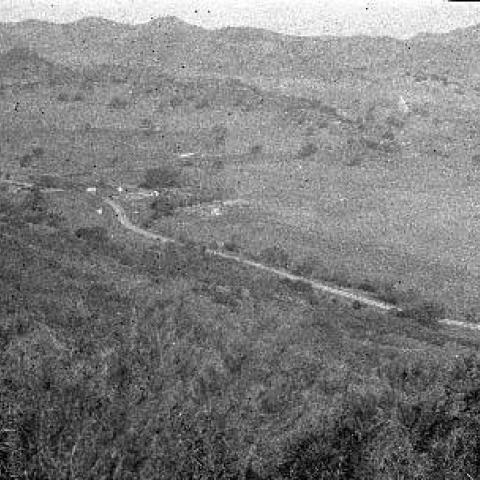 View of the San Fernando Valley, looking south, 1925. Homer Halverson Collection. 
