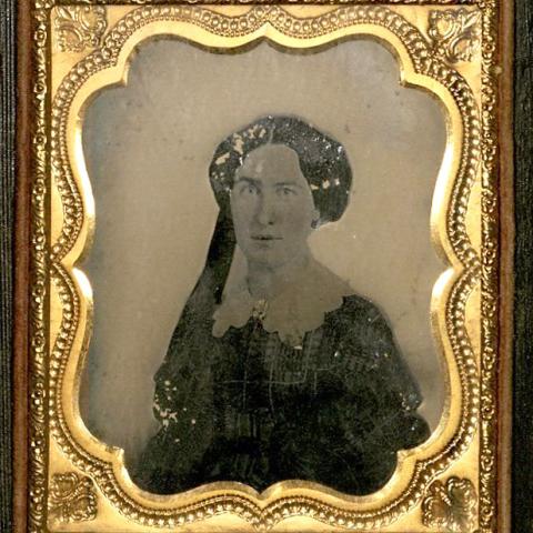 Portrait of unknown woman