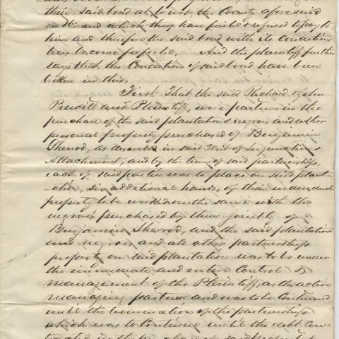 Page 3 of Summon of Richard Prewitt and John Prewitt to appear in court