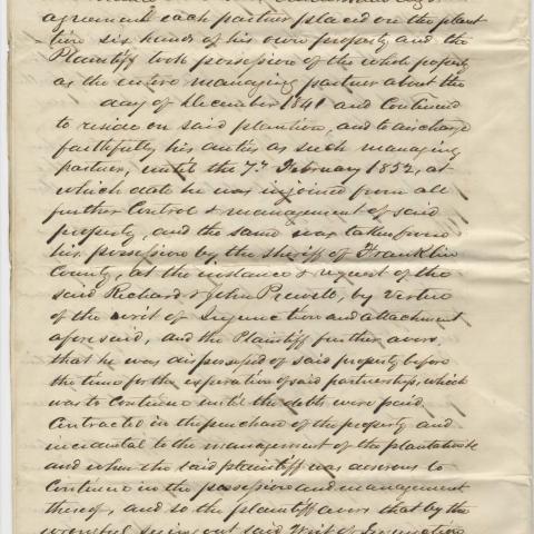 Page 4 of Summon of Richard Prewitt and John Prewitt to appear in court