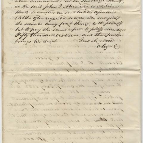 Page 8 of Summon of Richard Prewitt and John Prewitt to appear in court