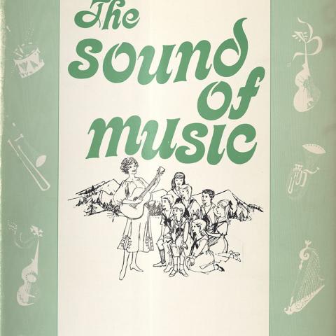 Program cover, The Sound of Music, July 1964
