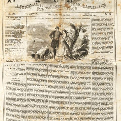 Front page of May 17, 1866 issue