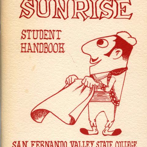 Sunrise student handbook, 1958