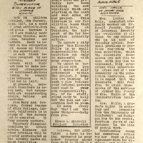 Information Bulletin, June 3, 1942