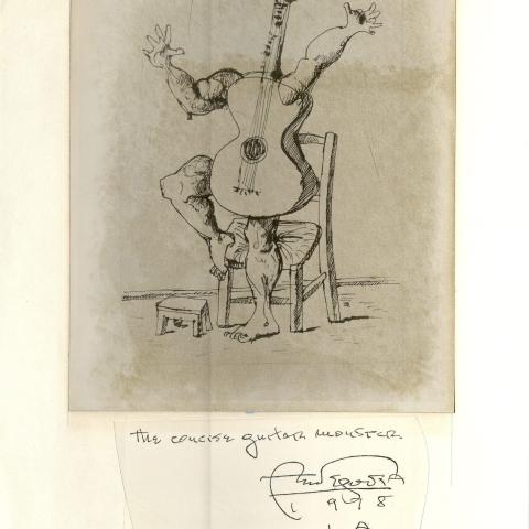 "The Concise Guitar Monster" by Andrés Segovia. Joseph Smith Collection