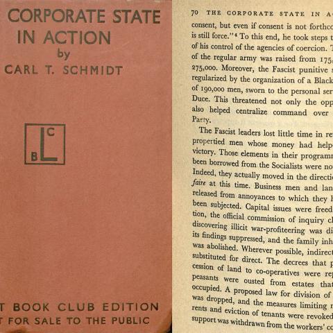 The Corporate State in Action