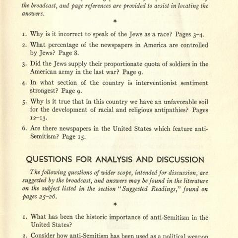 Page 23 of Anti-Semitism: A Threat to American Unity?