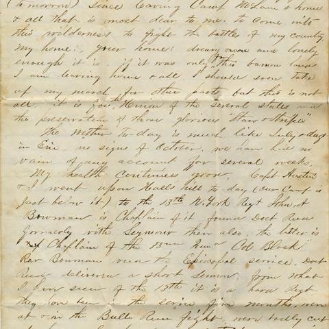 Letter to Father and Mother