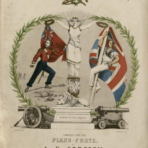 The United Service Waltz by A.F. Godfrey