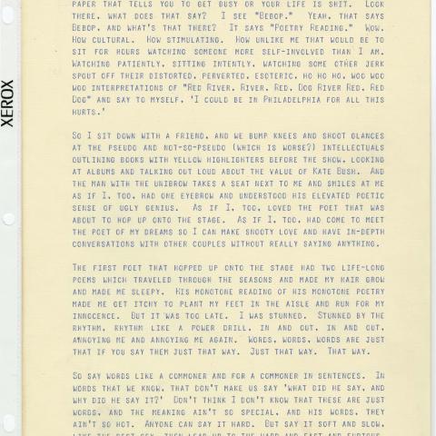 Untitled Poem by Lauranlee Hoffman