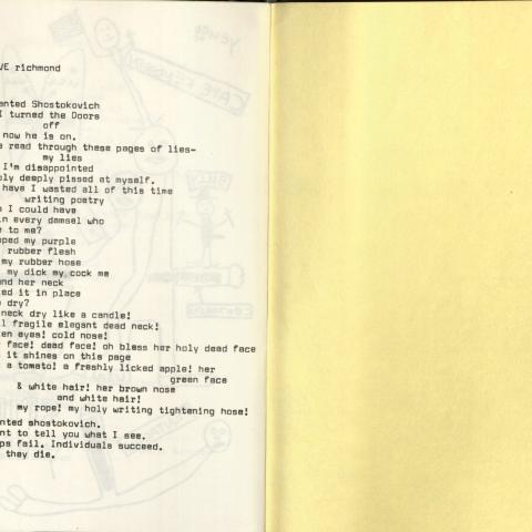 Final page of "Laugh Literary..." volume 1, number 3