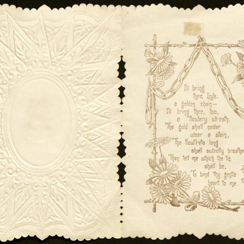 Interior of valentine
