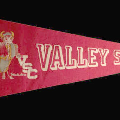 San Fernando Valley State College (now CSUN) pennant