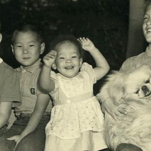 Bullough children; James, Stephen, Susan, and David