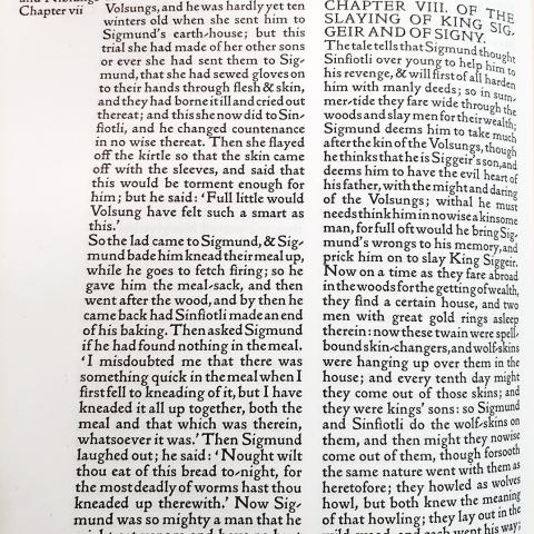 Text: Of the Slaying of King Siggeir of Signy
