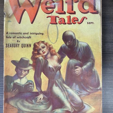 Cover of Weird Tales vol. 32, no. 3, September 1938, PN3435. W53