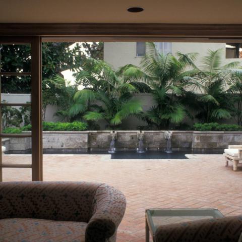 Interior/exterior, Winthrow home, ca. 1985