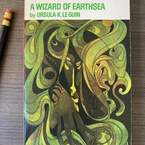 A Wizard of Earthsea, PS3562.E42 W58 1968