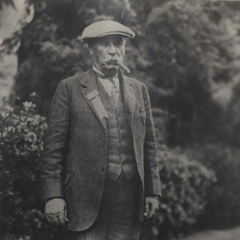 William Mulholland at the American Waterworks Convention, San Diego, California