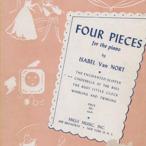Cinderella at the Ball. Library of the Institute for the Study of Women in Music Collection