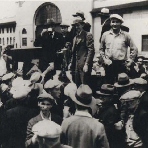 Union rally, ca. 1933