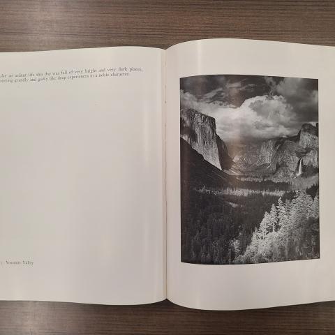 Ansel Adams photograph from Yosemite and the Sierra Nevada, F868.Y6 M915