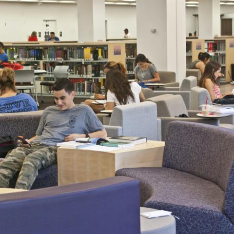 Study spaces and new reference stacks.