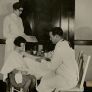 Child receiving an inoculation, California Historic Photographs Collection