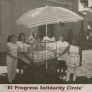 Photograph from promotional brochure featuring CWED's solidarity lending services