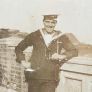 Photograph of a man from the "Submariner's Album in the Far East" (SC.SAFE)