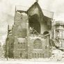 Photograph of a crumbled St. Luke's Episcopal Church w