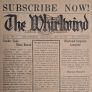 The Whirlwind front page, September 26, 1932, Baldwin-Shaffner Family Collection