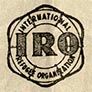 Seal of the International Refugee Organization (IRO) in 1950
