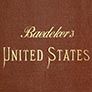 Cover of Baedeker's travel guide for the United States