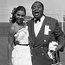 Louis Armstrong and Clara Yaeju 