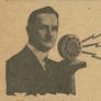 Andrae Nordskog speaks on the radio, The Gridiron, February 12, 1929