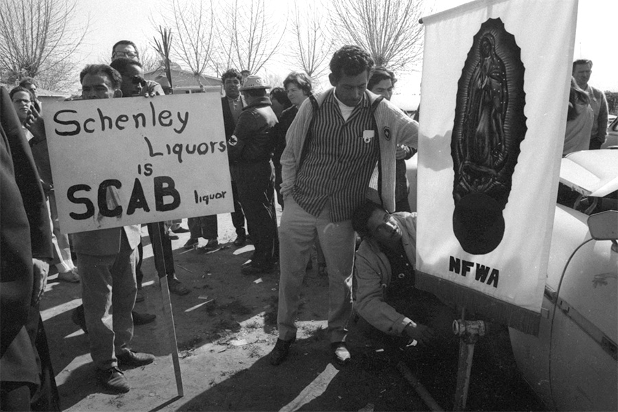 People holding protest signs People holding protest signs