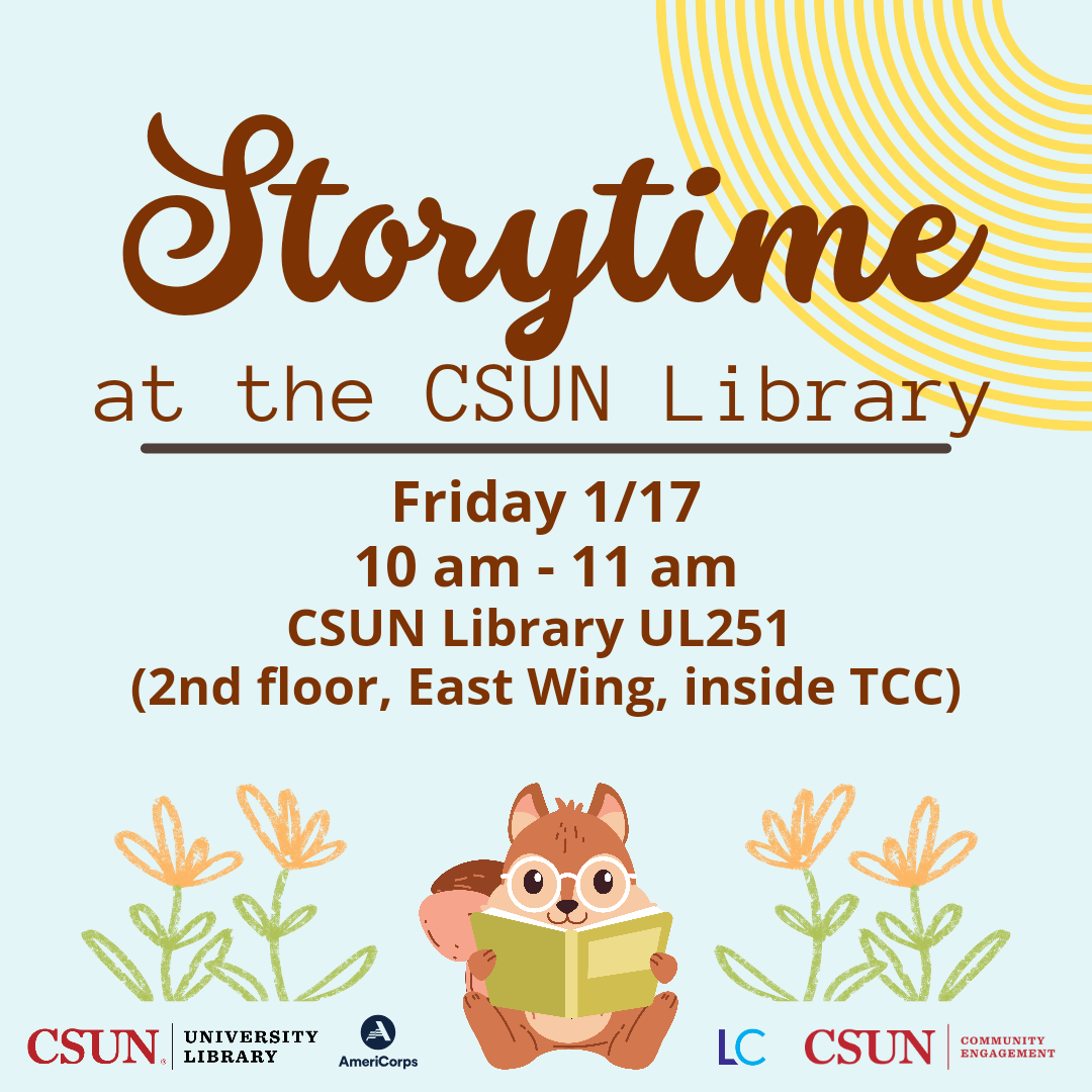 Storytime at the CSUN Library