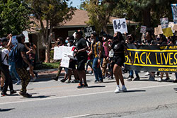 Black Lives Matter protesters